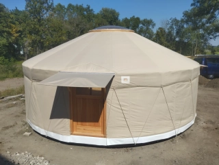 Nová zateplená jurta 5,64m/160cm, bez podlahy, k odběru do týdne